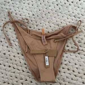 Skims nude side tie bottoms